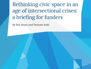 Rethinking Civic Space in an Age of Intersectional Crises: A Briefing for Funders